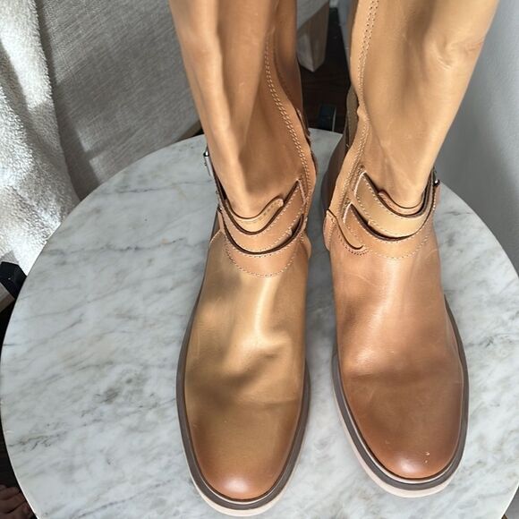 Sam Edelman Freda Knee High Boots in Cashew, Size 8.5, NWOB - Picture 8 of 12